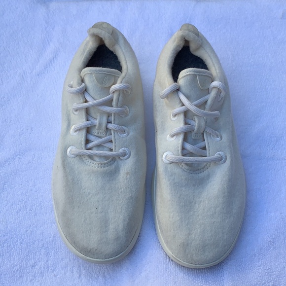 Allbirds | Natural White Wool Runners Women’s 9 - Picture 4 of 15